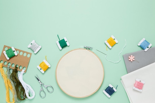 Zestaw hafciarski na stole